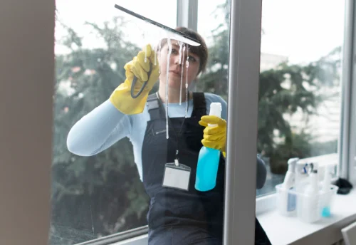 Nettoyage de vitres intérieures et extérieures à Ménétrol